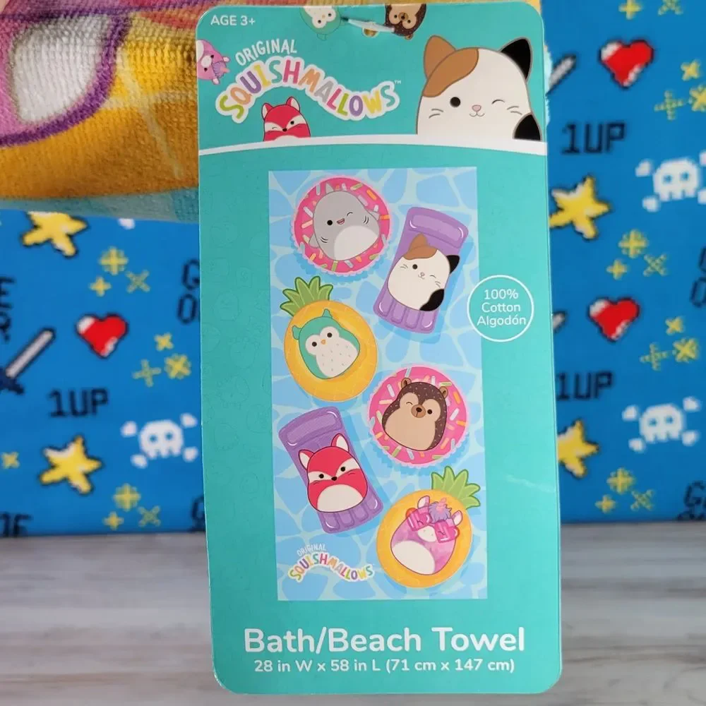 Squishmallow Cotton Bath / Beach 28